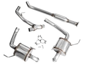 Subaru Outback Performance Exhaust - Dual - AWE Tuning - 0FG Catback with Dual BashGuards - `20-`25 Subaru Outback Performance Exhaust - Dual - AWE Tuning - 0FG Catback with Dual BashGuards - `20-`25